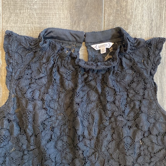 Nanette Lepore Lace Top - Picture 3 of 5